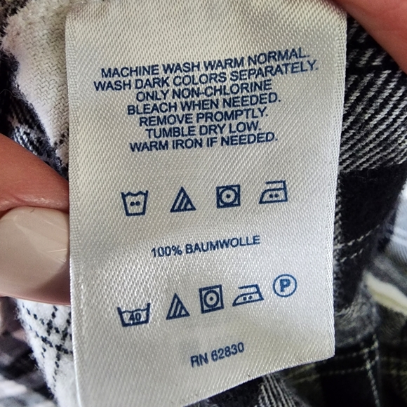 Landsend Plaid Shirt/Tunic - Picture 4 of 9